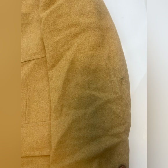 Nordstrom 100% Camel Hair Jacket N127-5 - Picture 6 of 10